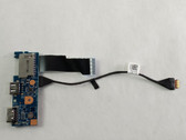 Dell Latitude 3580 Laptop USB/SD Card Reader/VGA IO Board 3FR5T