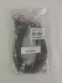 New C2G 50225 6FT CMG Rounded VGA M/M +3.5M/M QXGA Cable