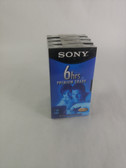 New Sony T-120VL 4 Pack Premium Grade 6 Hrs Blank VHS