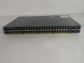 Cisco Catalyst WS-C2960X-48TS-L 48-Port Gigabit Managed Ethernet Switch w/ Stack