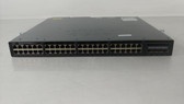 Cisco Catalyst WS-C3650-48FS-S 48-Port Gigabit Ethernet Managed PoE+ Switch