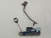 Dell Y67KR Laptop IO Circuit Board with SD Slot For Latitude 3510