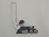 Lenovo IdeaPad S340-15API Laptop Power Button USB Card Reader Board w/Cable LS-H131P
