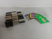 Vintage Texas Instruments TI-99/4A Lot of 44 Solid State Cartridges and 12 Booklets