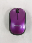 Logitech M185 USB 3 Button Standard Mouse Purple