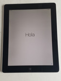 Apple iPad 4 A1460 16 GB IOS 10.3.4 Black Locked to Verizon Tablet