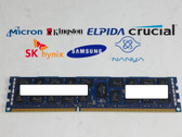Lot of 5 Major Brand 16 GB DDR3-1600 PC3-12800R 2Rx4 1.5V DIMM Server RAM
