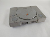 Sony PlayStation 1 Console Silver 1995 SCPH-1001 For Parts