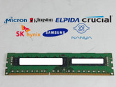 Lot of 5 8 GB DDR3-1600 PC3-12800R 2Rx8 DDR3 SDRAM   1.5V Server Memory