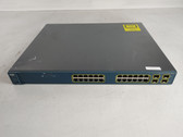 Cisco Catalyst WS-C3560G-24TS-S 24-Port Gigabit Ethernet Managed Ethernet Switch