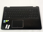 Asus Q553UB Laptop Keyboard Palmrest w/ TouchPad 13N0-T5A0211