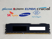 Lot of 2 8 GB DDR3-1600 PC3-12800U 2Rx8 DDR3 SDRAM Shielded Desktop Memory