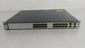 Cisco Catalyst 3750 WS-C3750G-24PS-S 24-Port 10/100/1000 PoE Switch