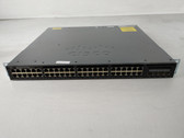 Cisco Catalyst 3650 WS-C3650-48PS-L 48-Port Gigabit Ethernet Managed PoE+ Ethernet Switch