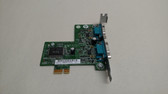 Lot of 2 HP 632852-001 PCI Express x1 Dual-Port Power Serial Network Card