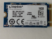 Lot of 2 Kingston RBU-SNS4180S3/16GG 16 GB M.2 42mm Solid State Drive