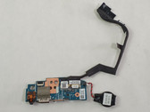 Dell Inspiron 5410 Laptop USB Audio Card Reader w/ Cable 9VCX9
