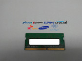 Lot of 2 Major Brand 4 GB DDR4-2133P PC4-17000S 1Rx8 1.2V SO-DIMM Laptop RAM