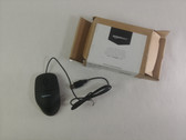 Amazon MSU0939 USB 3 Button Standard Mouse Black Open Box