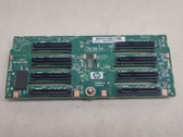 Lot of 2 HP 451283-002 8 Bay 2.5 SAS Hard Drive Backplane for DL380 G6 G7