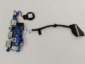 Dell Vostro 5502 Laptop USB/SD Card Reader/Audio Port Board DFJMW