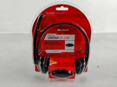 New Microsoft LX-1000 LifeChat Binaural Headset w/ Adjustable Boom Mic