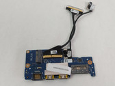 Dell Vostro 5471 Power Button, USB and SD Card Slot Board 35KPW