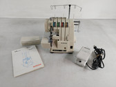 Vintage Singer Ultralock 14U64A Serger Sewing Machine 4 Thread w/Pedal