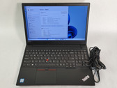 Lenovo ThinkPad E580 Core i5-8250U 1.60 GHz 8 GB 256 GB NVMe Windows 11 Pro Laptop WINACTB8 B8