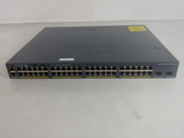 Cisco Catalyst WS-C2960X-48FPD-L 48-Port Gigabit Ethernet Managed PoE+ Ethernet Switch