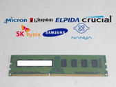 Lot of 5 Major Brand 4 GB PC3-10600 (DDR3-1333) 2Rx8 DDR3 Desktop Memory