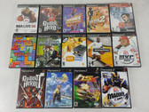 Lot of 14 Sony PlayStation 2 Game Bundle with Cases and Discs For Parts