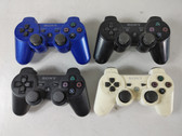 Sony CECHZC2U Lot of 4 PlayStation 3 DualShock 3 Wireless Controllers For Parts