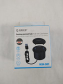 New ORICO DESK-2UST Desk grommet hole HUB with Card Reader