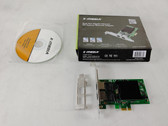 New X-MEDIA XM-NA3821 Dual Port Gigabit PCI Express Network Adapter Open Box