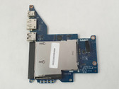 Lot of 2 HP 455M6732L01 LS-9244P USB Express Card Reader Board For ZBook 15