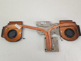 Lot of 2 Dell Precision 7730 4-Pin BGA 1440 CPU Fan with Heatsink 34R4F
