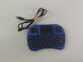 Rii USB 19 Button MOUSE/TRACKPAD Blue