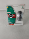 New Logitech V150 USB 3 Button Standard Mouse Silver