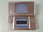 Nintendo DS Lite Metallic Rose Handheld Console Only 2006 USG-001 For Parts