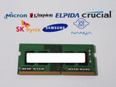 Lot of 2 Major Brand 8 GB DDR4-3200 PC4-25600 1Rx16 1.2V SO-DIMM Laptop RAM