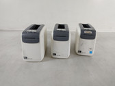 Lot of 3 Zebra HC100 USB Monochrome Wristband Printer