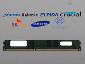 Lot of 5 Major Brand 4 GB PC3-12800U DDR3-1600 1Rx8 Low Profile Desktop RAM