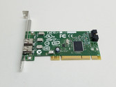 Lot of 5 Dell H924H PCI Dual Port IEEE-1394 Firewire Card