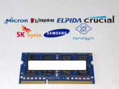8 GB DDR3L-1600 PC3L-12800S 2Rx8 DDR3L SDRAM 1.35V Laptop Memory