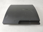 Sony PlayStation 3 Slim CECH-3001B 2011 Black No HDD Console Only - For Parts