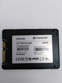 Lot of 2 Transcend  SSD420K TS128GSSD420K 128 GB SATA III 2.5 in SSD