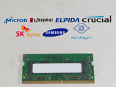 Lot of 10 Major Brand 4 GB DDR4-2400T PC4-19200S 1Rx16 1.2V SO-DIMM Laptop RAM