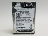 Lot of 2 Western Digital WD Black WD5000BPKT 500 GB 2.5 in SATA II Hard Drive