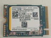 Lot of 5 Toshiba KBG50ZNS256G 256 GB NVMe 30mm Solid State Drive